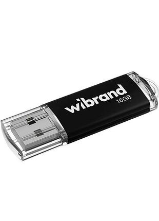 Флеш-накопичувач wibrand usb 2.0 cougar 16gb black