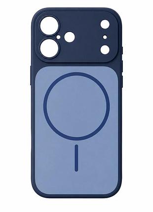 Чохол для смартфона silicone creative variation case mag cover apple iphone 17 2,dark blue