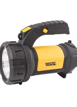 Ліхтар mastertool 2в1 з ручкою 360° 4 режими 180х94х143 мм cree led+cob led 4xaa abs 94-0804