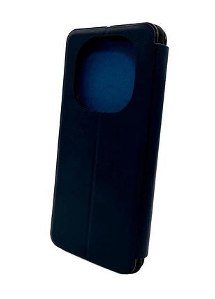 Чохол для смартфона leather premium for xiaomi redmi note 14 pro 4g blue