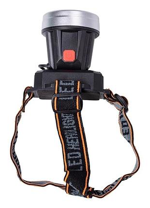 Налобний ліхтар акумуляторний 8х8х5.5 см 5 в 3 режими роботи led hp-jg-4