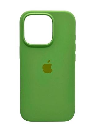 Чохол для смартфона silicone full case aa open cam for apple iphone 16 pro max 1,mint