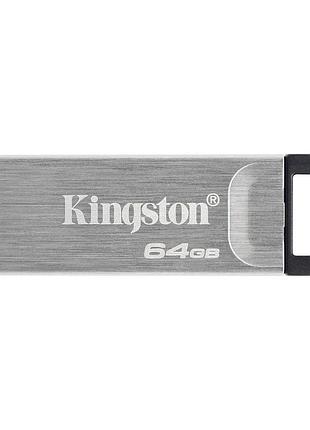 Флеш-накопичувач kingston usb 3.2 dt kyson 64gb silver/black