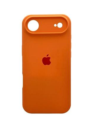 Чохол для смартфона silicone full case aa camera protect for apple iphone 17 air 34,papaya
