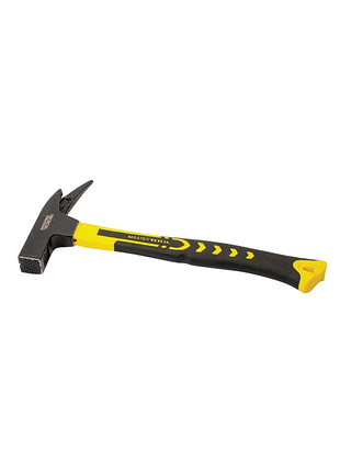Молоток покрівельний mastertool 600 г hrc 50 рукоятка фібергласова 340 мм 02-0120