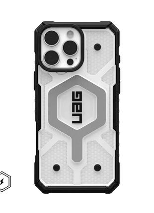 Чохол для смартфона uag aaa pathfinder mag clear for apple iphone 16 pro grey