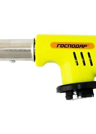 Пальник для газового балона mastertool "комета nova" п'єзорозпал ø 19 мм/1300°с 44-5049