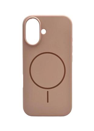 Чохол для смартфона cosmic silicone case magnetic for apple iphone 16 19,pink sand