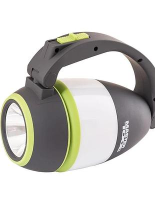 Ліхтар mastertool 3в1 3 режими 160х130х85 мм led+10xsmd led 3xaa abs 94-0805