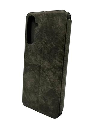 Чохол для смартфона leather premium for samsung galaxy a36 5g grey
