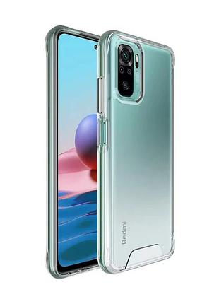Чохол накладка space collection для xiaomi redmi note 13 pro 5g- прозорий