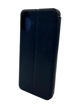 Чохол для смартфона leather premium for samsung galaxy a07 4g blue
