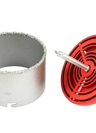 Свердло корончате для плитки granite 103 мм вольфрамове напилення з платформою 2-08-203