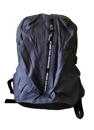 Рюкзак aspor classic waterproof- сірий