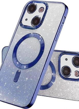 Чохол для смартфона cosmic cd shiny magnetic for apple iphone 15 deep blue
