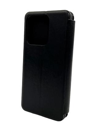 Чохол для смартфона leather premium for xiaomi redmi note 14 4g (europe version) black