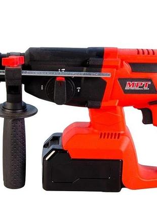 Перфоратор mpt акумуляторний sds-plus 26 мм 21v li-ion 4 а·год 1400 об/хв 4500 уд/хв 1.5 дж 3 режими кейс mcrh2641.b1