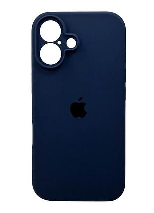 Чохол для смартфона silicone full case aa camera protect for apple iphone 16 7,dark blue