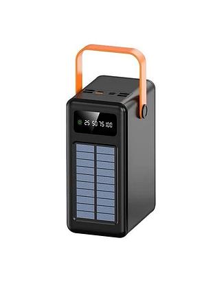 Портативний зарядний пристрій (повербанк) big box 120000mah + cable usb /type-c/lightning/micro (4usb/type-c/micro/lightning)- чор