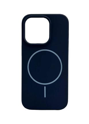 Чохол для смартфона cosmic silicone case magnetic for apple iphone 16 pro max 8,dark blue