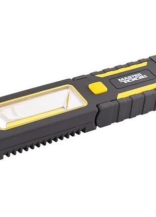 Ліхтар магнітний з підвісом mastertool 220х54х28 мм 4xled+cob led 3xaaa abs 94-0808