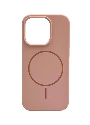 Чохол для смартфона cosmic silicone case magnetic for apple iphone 14 pro max 19,pink sand
