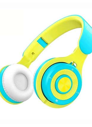 Bluetooth навушники xy-221- жовтий