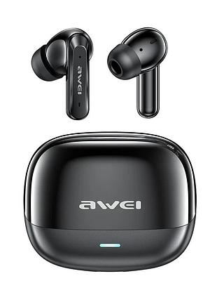 Bluetooth навушники awei ta36 anc - чорний