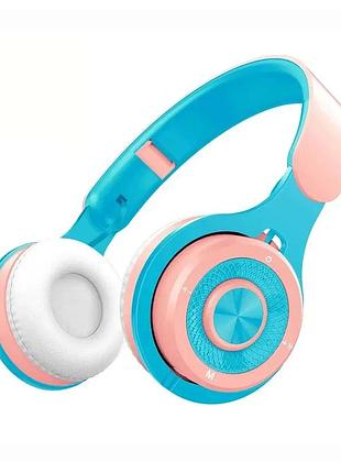 Bluetooth навушники xy-221- голубий