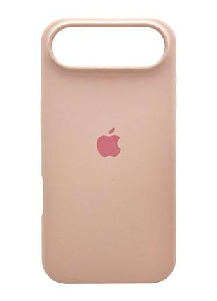 Чохол для смартфона silicone full case aa open cam for apple iphone 17 air 15,pink sand