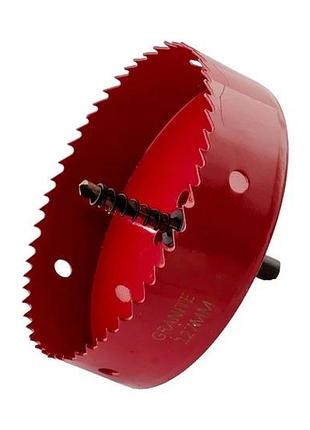 Свердло корончате granite bi-metal hss m42 127 мм 6-09-127