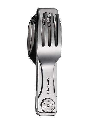 Набор столовых приборов roxon c1s 3 in1 (ложка, вилка, нож), нержавеющая сталь