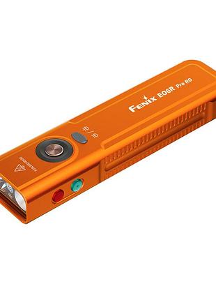 Ліхтар fenix e06r pro rg, помаранчевий