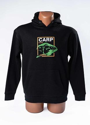 Acropolis худі для рибалок короп - carp fishing чорний охр-4