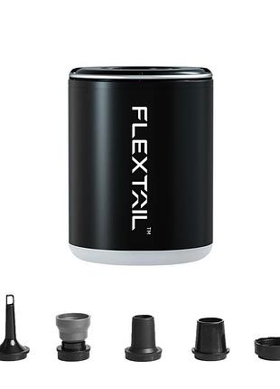 Насос-ліхтар кемпінговий flextail tiny pump 2x, чорний