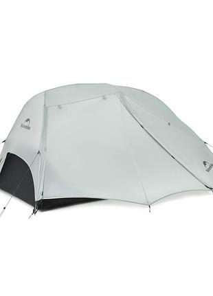 Палатка двухместная ультралегкая naturehike star river ul cnk2450ws022, серая