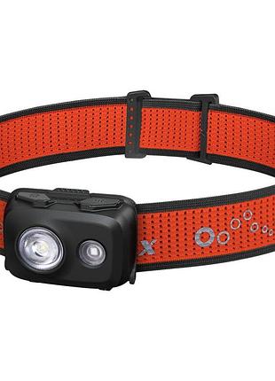Фонарь налобный fenix hl16 aaa черный