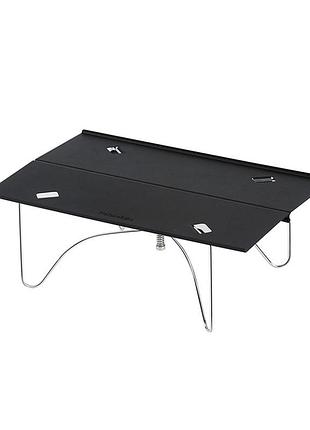 Складной стол naturehike cnk2450jj024, 31х21 см, алюминий, черный
