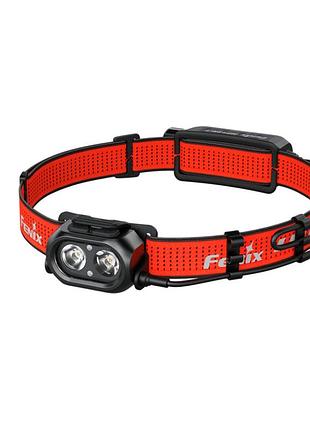 Фонарь налобный fenix hp12r-trd красный