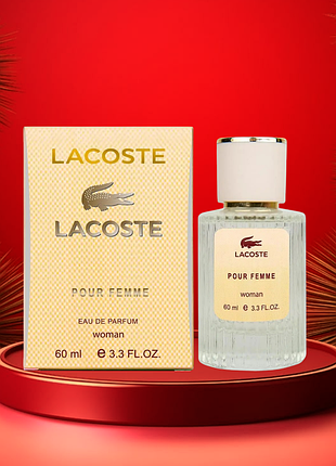Женские парфюм lacoste pour femme eau de parfum 60 мл