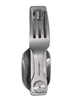 Набор столовых приборов roxon c2 2 in1 (ложка, вилка), нержавеющая сталь
