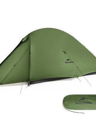 Намет надлегкий двомісний naturehike cloud up pro cnk2350ws020, темно-зелений