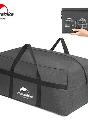 Сумка для хранения портативная naturehike nh17s021-l, 100 л, темно-серый