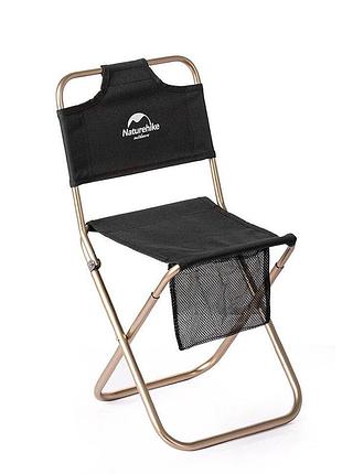 Стул раскладной naturehike mz01 nh18m001-z, черный