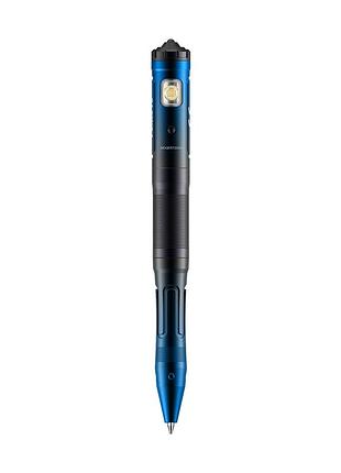 Fenix t6 тактическая ручка с фонариком синяя