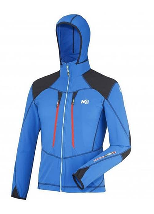 Софтшелл гибридная куртка millet pierra menta, р. s, softshell