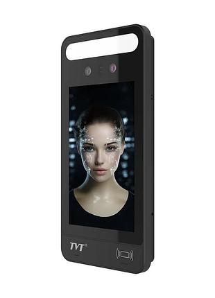 Біометричний термінал контролю доступу 2mp tvt td-e2228-ic/tp з розпізнаванням облич і зчитувачем mifare (77-00406)