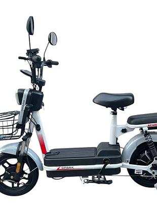 Електровелосипед al 14" spark buddy рама 15" 48b 12 а/год 500 вт сірий (246432)