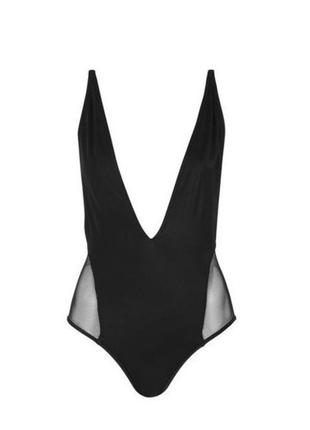 Ефектний цільний/здлельный купальник від topshop s/m