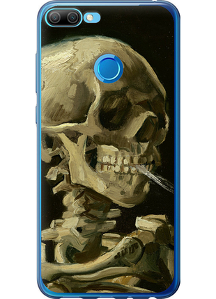 Чехол на huawei honor 9i винсент ван гог. череп из силикона fch_0173194